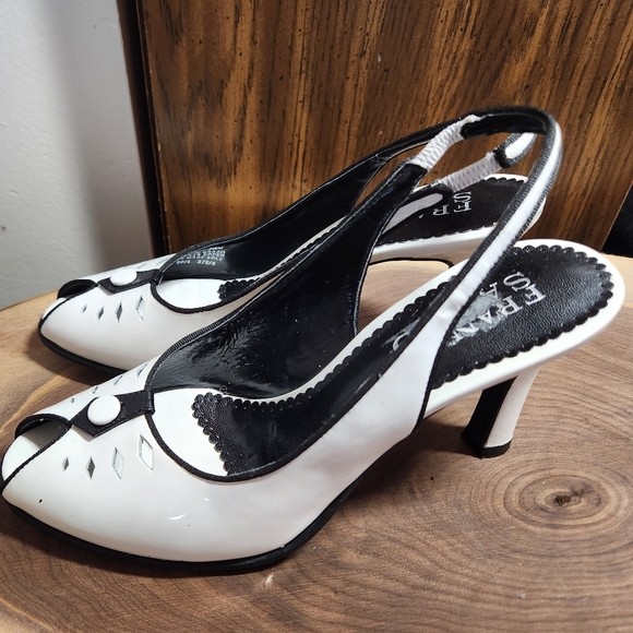 Franco Sarto open toe heels - Picture 7 of 7